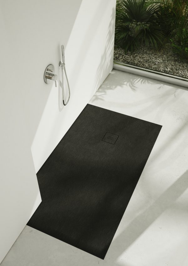BRODZIK PROTOS BLACK STONE 80X100X3,5   3SP.P1P-80100/C/ST-M1/C/ST - obrazek 3