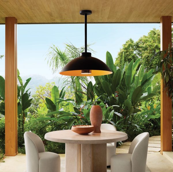 DOME PENDANT by HEATSAIL - Lampa zewnętrzna wisząca z promiennikiem - obrazek 5